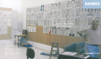 David Hockney announcement, 2000