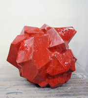 Matt Wedel / 
rock, 2010 / 
fired clay and glaze / 
32 x 35 x 43 in. (81.3 x 88.9 x 109.2 cm) / 
(Inv# MWe11-13)