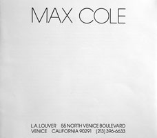 Max Cole announcement, 1978