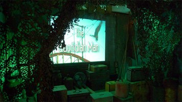 Michael C McMillen / 
The Quotidian Man, 2009 / 
digital film/installation / 
(Running time 12 minutes) / 
dimensions variable