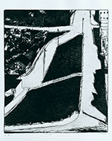 Richard Diebenkorn / #33, 1965 / from 41 Etchings Drypoints / 17 3/4 x 11 3/4 in