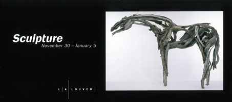 Sculpture announcement, 2001