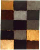 Big Grey Robe, 2002 / 
oil on linen / 
90 x 72 in (228.6 x 182.9 cm) / 
Private collection