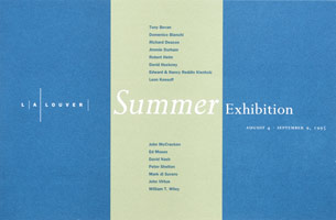 Summer Exhibition announcement, 1995