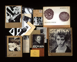 Semina (Original), c. 1958 - 62 / original offset lithograph &  letterpress printing / 12 1/4 x 10 1/2 x 2 in