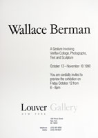 Wallace Berman announcement, 1990