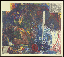 Modern Torture (Chilly), 1992 / 
acrylic, charcoal and pencil on canvas / 
62 x 72 in (157.5 x 182.9 cm)