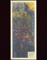 Trouble Maker, 1992 / 
acrylic, charcoal and pencil on canvas / 
53 1/2 x 61 1/2 in (135.9 x 156.2 cm)
