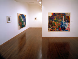 William T. Wiley installation photography, 1992 