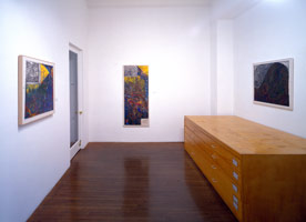 William T. Wiley installation photography, 1992 