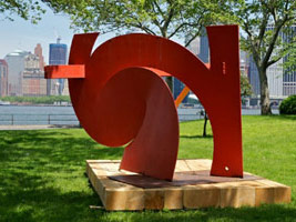 Mark di Suvero at Governors Island