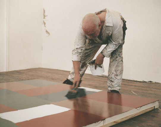 Portrait of Sean  Scully. .