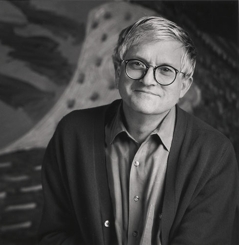Portrait of David  Hockney. Photo: Jim McHugh.