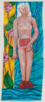 Charles Garabedian / 
Blonde Venus, 2011 / 
acrylic on paper / 
60 3/8 x 24 3/4 in. (153.4 x 62.9 cm)