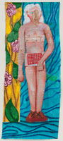 Charles Garabedian / 
Blonde Venus, 2011 / 
acrylic on paper / 
60 3/8 x 24 3/4 in. (153.4 x 62.9 cm)