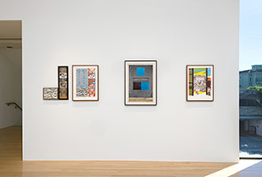 Installation photography, R.B. Kitaj: Collages and Prints, 1964-1975