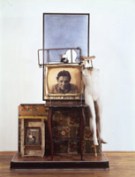 Edward & Nancy Reddin Kienholz / 
The Twilight Home, 1983 / 
mixed media assemblage / 
86 x 52 x 23 in. (218.4 x 132.1 x 58.4 cm) / 
Private collection