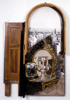 Edward & Nancy Reddin Kienholz / 
Drawing from Elle, 1991 / 
mixed media assemblage / 
51 1/2 x 34 1/2 x 10 in. (130.8 x 87.6 x 25.4 cm)
