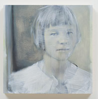 Rebecca Campbell / 
Fern, 2013 / 
oil on board / 
16 x 16 in. (40.6 x 40.6 cm) / Private collection