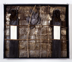 Edward & Nancy Reddin Kienholz / 
Drawing from Methenge #1, 1991 / 
mixed media assemblage / 
35 x 41 3/4 x 4 1/4 in. (88.9 x 106 x 10.8 cm)