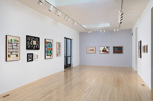 Installation photography, R.B. Kitaj: Collages and Prints, 1964-1975