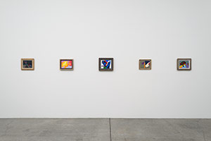 Installation photography, Frederick Hammersley: Paintings and Works on Paper