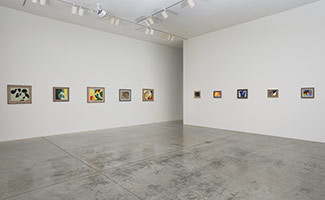 Installation photography, Frederick Hammersley: Paintings and Works on Paper