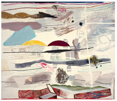 Charles Garabedian / 
Henry Inn No. 3, 1975 / 
acrylic on canvas / 
83 3/4 x 97 in (212.7 x 246.4 cm)