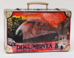 Edward & Nancy Reddin Kienholz / 
Dome Edition Dusseldorf, 1972 / 
mixed media hand painted suitcase / 
10 x 15 3/4 x 4 3/4 in. (25.4 x 40 x 12.1 cm)