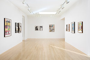 Installation photography, R.B. Kitaj: Collages and Prints, 1964-1975