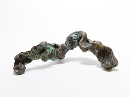 Sui Jianguo / 
The Blind #16, 2014 / 
bronze / 
12 1/2 x 37 1/2 x 19 5/8 in. (32 x 95 x 50 cm)