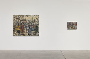 Installation photography / 
Leon Kossoff: A Life in Painting