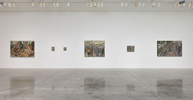 Installation photography / 
Leon Kossoff: A Life in Painting