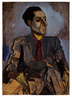 Alice Neel / 
Sam (Sea Biscuit), 1940 / 
oil on canvas / 
36 1/8 x 26 1/8 in (91.8 x 66.4 cm) 