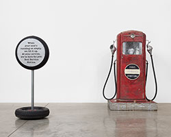 Alison Saar / 
Meet Me at the Crossroads: Ruby's Soul Service Station (detail), 2025-26 / 
Mixed media installation / 
© Alison Saar / 
Photo by Matthew Emonson