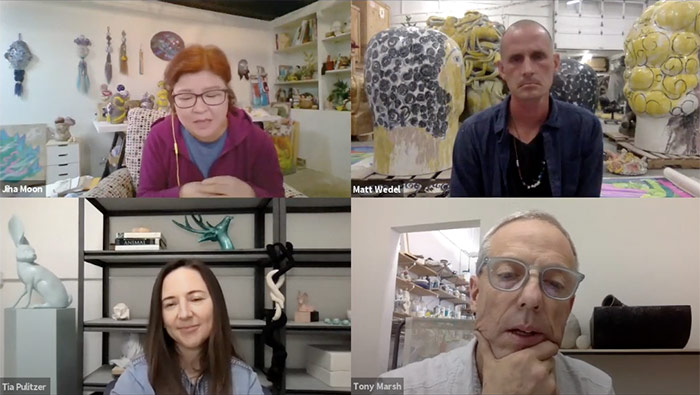 Artist Conversation: Tony Marsh, Jiha Moon, Tia Pulitzer and Matt Wedel (2020)