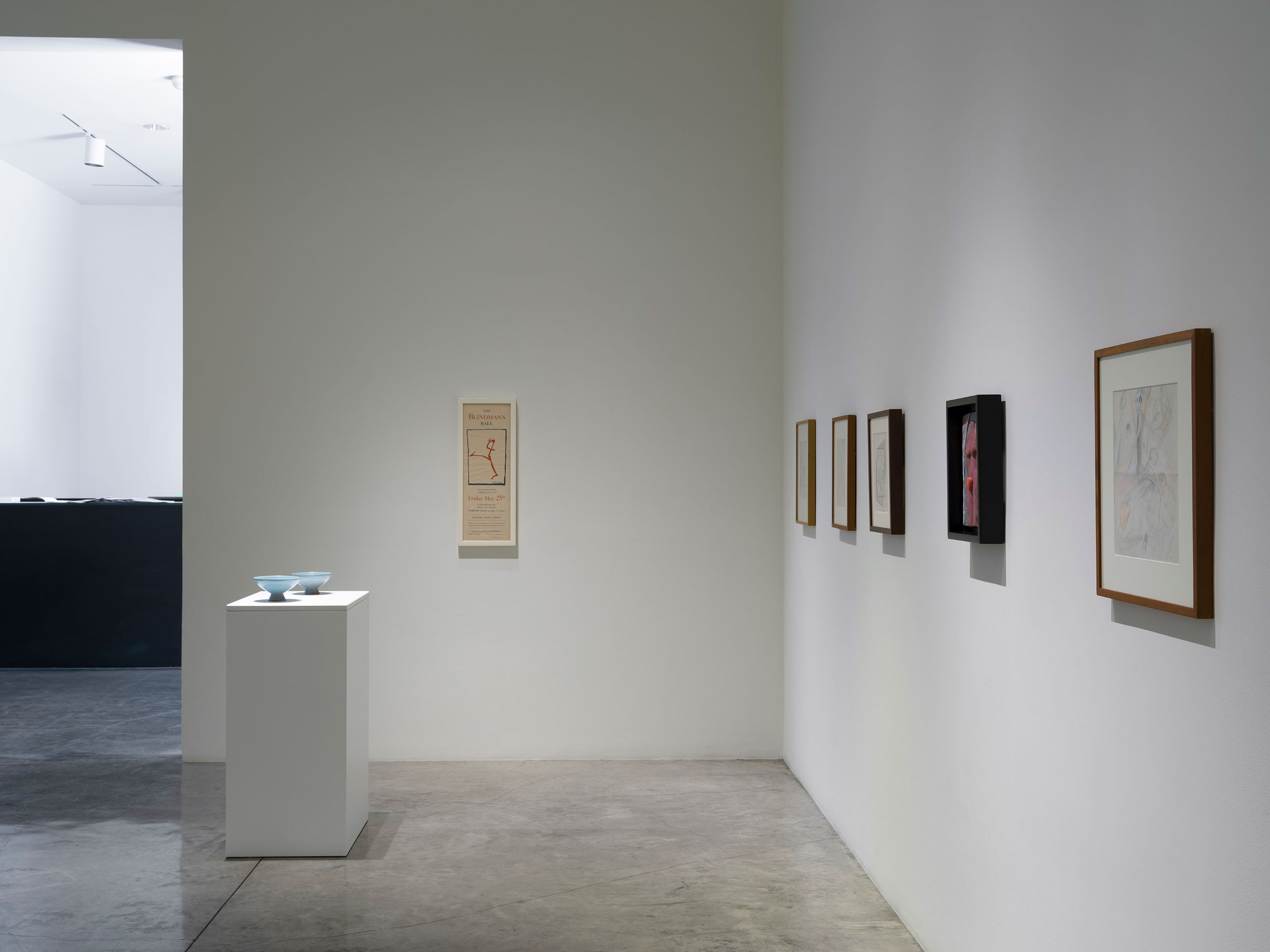 Installation photography / Beatrice Wood: Drawings, Prints, Ceramics