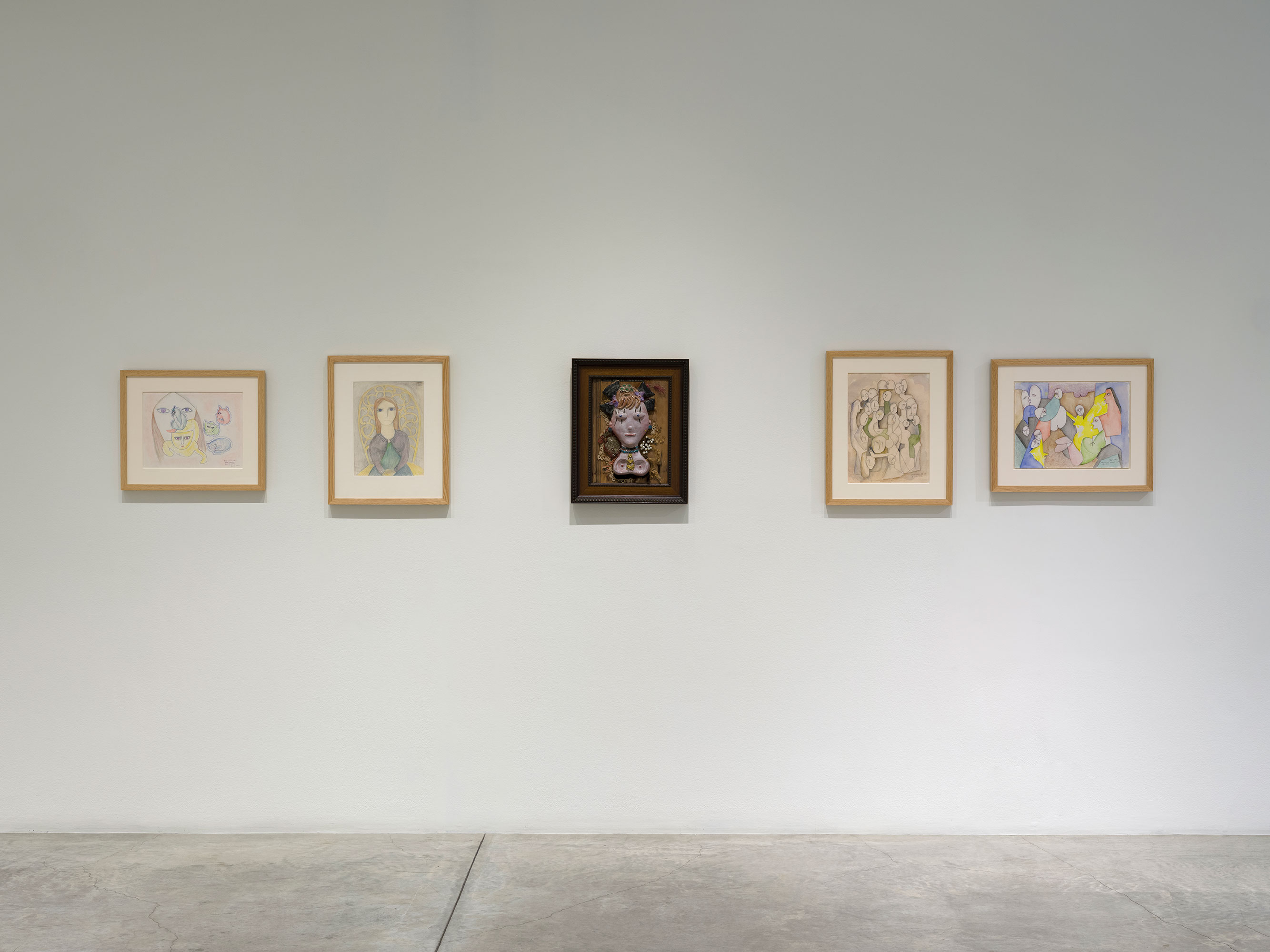 Installation photography / Beatrice Wood: Drawings, Prints, Ceramics