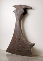 Ben Jackel / 
Down to the Bone, 2008 - 2009 / 
redwood / 
120 x 90 x 16 in (304.8 x 228.6 x 40.6 cm)