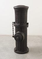 Ben Jackel / 
SF Hydrant, 2011 / 
Stoneware and ebony / 
32 1/2 x 13 1/2 x 10 1/2 in (82.6 x 34.3 x 26.7 cm) 