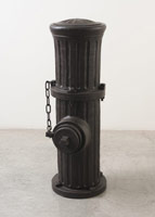 Ben Jackel / 
SF Hydrant, 2011 / 
Stoneware and ebony / 
32 1/2 x 13 1/2 x 10 1/2 in (82.6 x 34.3 x 26.7 cm) 