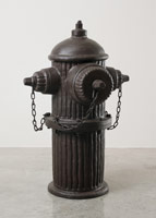 Ben Jackel / 
Ruby St., 2011 / 
stoneware and beeswax / 
28 x 18 x 14 in. (71.1 x 45.7 x 35.6 cm)