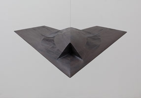 Ben Jackel / 
Tanaris, 2012 / 
mahogany, graphite, and ebony / 
7 x 39 x 47 in (17.8 x 99.1 x 119.4 cm)