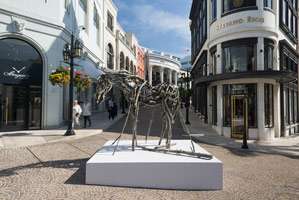 Deborah Butterfield / 
Storm Castle installation / 
 / 
Storm Castle, 2012 / 
cast bronze  / 
99 1/2 x 111 x 88 1/2 in. (252.7 x 281.9 x 224.8 cm)