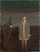 Enrique Martínez Celaya / 
The Return, 2008 / 
oil and wax on canvas / 
100 x 78 in. (254 x 198.1 cm) / 
Private collection