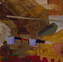 Charles Garabedian /   
Ruin III, 1978  /   
acrylic on canvas /   
54 x 54 in. (137.2 x 137.2 cm) /   
Private collection 