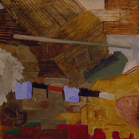 Charles Garabedian /   
Ruin III, 1978  /   
acrylic on canvas /   
54 x 54 in. (137.2 x 137.2 cm) /   
Private collection 