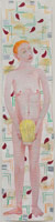 Charles Garabedian / 
Salome I, 2009 / 
      acrylic on paper / 
      115 1/2 x 27 3/4 in. (293.4 x 70.5 cm) / 
      Private collection