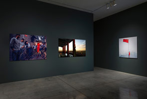 Installation photography / Rogue Wave Projects: Chen Man /  East - West / East - West / 東 - 西