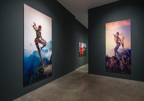 Installation photography / Rogue Wave Projects: Chen Man /  East - West / East - West / 東 - 西